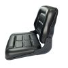 Source One universal forklift seat tractor seat with backhole black heavy-duty vinyl OEM small tractor garden machinery lawn mower China factory