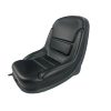 Source One universal forklift seat tractor seat black heavy-duty vinyl OEM garden machinery lawn mower small tractor China factory