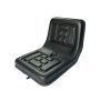 Source One lawn mower seat garden machinery seat small tractor seat black vinyl waterproof OEM factory outdoor use