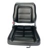 Source One universal forklift seat tractor seat with backhole black heavy-duty PU foam OEM lawn mower small tractor garden machinery China factory
