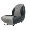 Source One universal forklift seat tractor seat with backhole black heavy-duty vinyl OEM China manufacturer wholesale supply