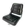 Source One universal forklift seat tractor seat with backhole black heavy-duty PU foam OEM small tractor lawn mower garden machinery China factory