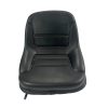 Source One universal forklift seat tractor seat black heavy-duty PVC OEM China factory garden machinery lawn mower