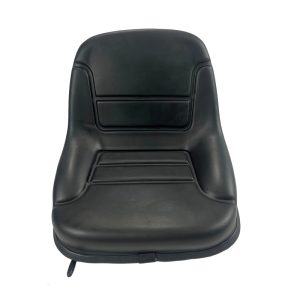 Source One universal forklift seat tractor seat black heavy-duty PVC OEM China factory garden machinery lawn mower