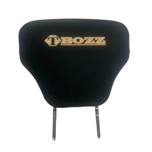 Source One Seating adjustable headrest components for tractors and excavators, heavy-duty construction, durable head rest bar, China factory direct.