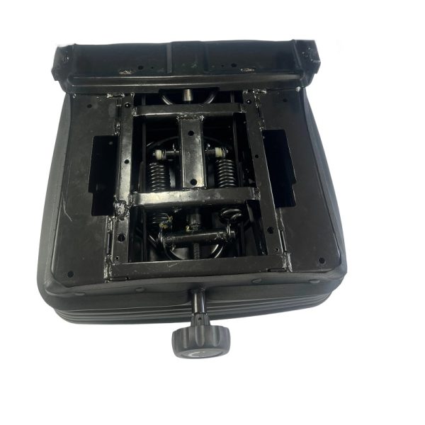Source One Seating mechanical seat suspension with shock absorption technology, heavy-duty design for agricultural and industrial seats, China factory direct manufacture.
