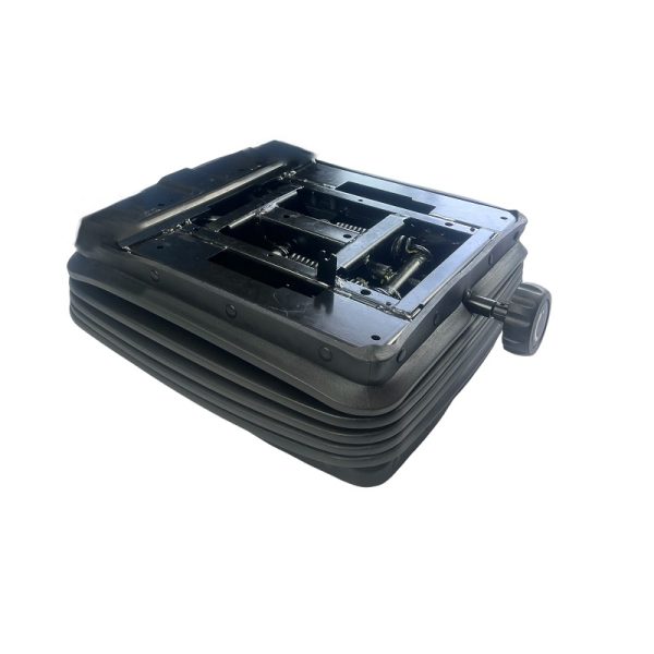 Source One Seating seat mechanical suspension with shock absorption, heavy-duty design for agricultural and industrial equipment, China factory direct manufacture.
